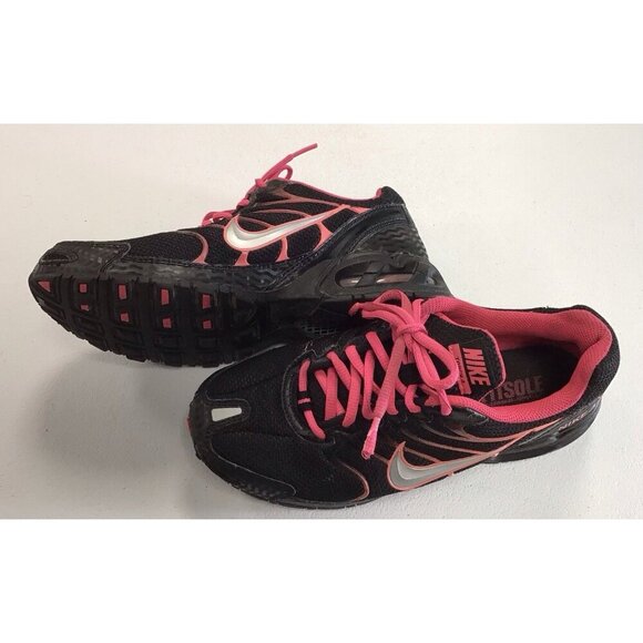 Size 8 - Womans Nike Air Max Torch 4 Black and Pink Running Shoe 🩷 - Picture 6 of 7